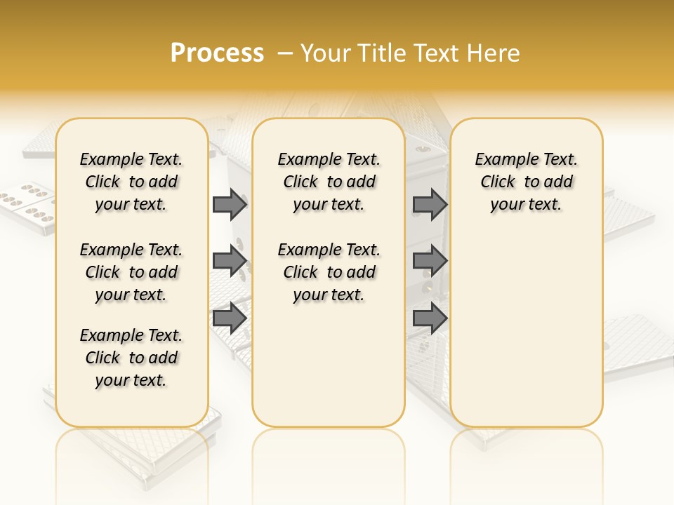 A House With Lots Of Holes In The Middle Of It PowerPoint Template