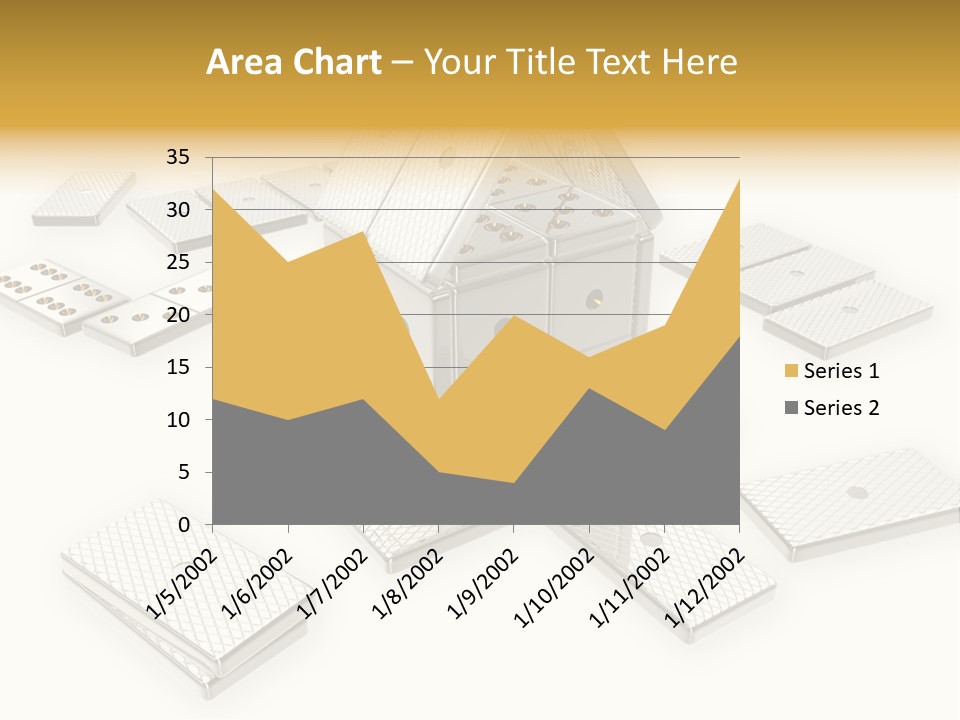 A House With Lots Of Holes In The Middle Of It PowerPoint Template