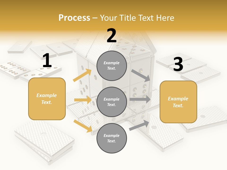A House With Lots Of Holes In The Middle Of It PowerPoint Template