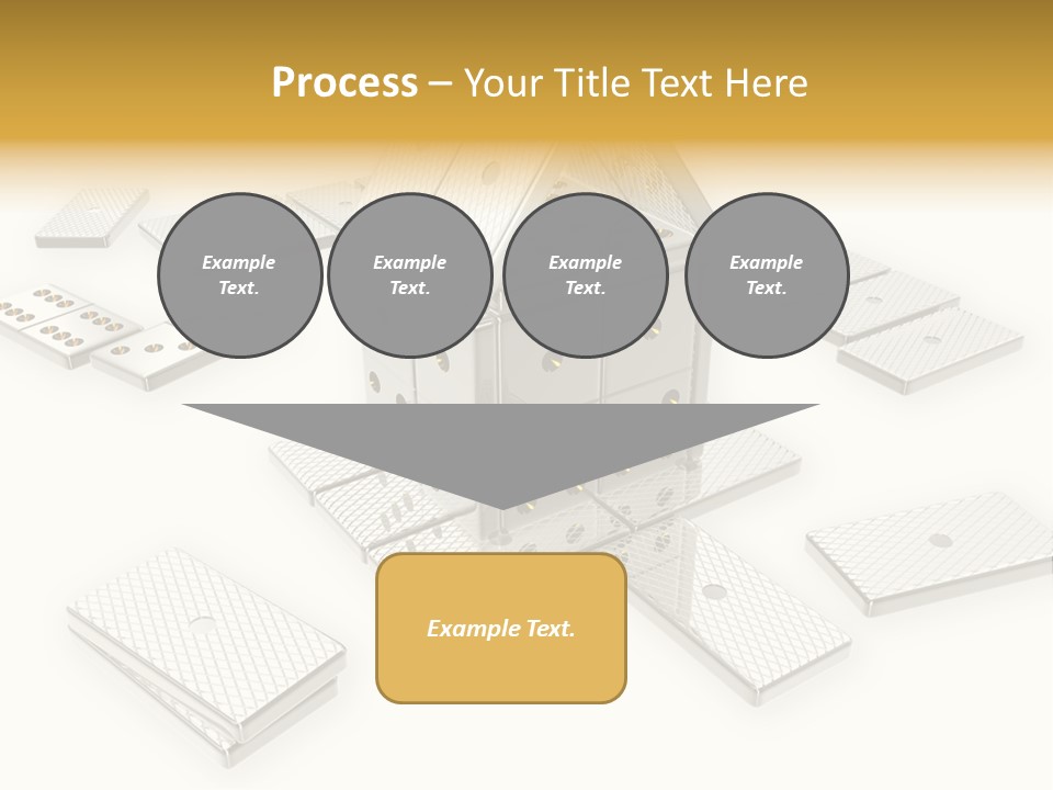 A House With Lots Of Holes In The Middle Of It PowerPoint Template