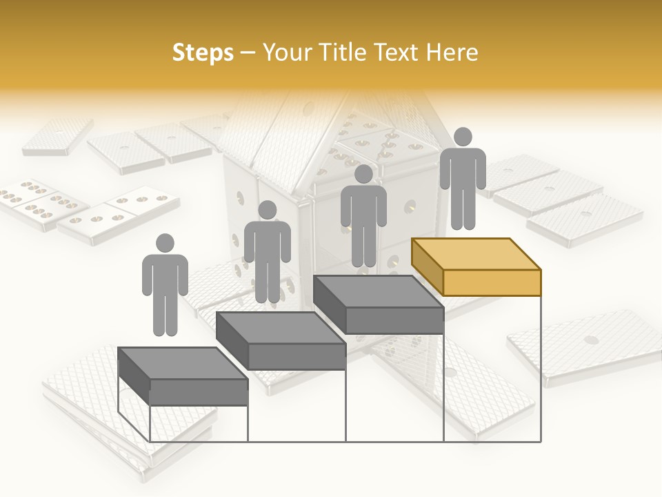 A House With Lots Of Holes In The Middle Of It PowerPoint Template