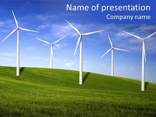 Generator Energy Warming PowerPoint Template