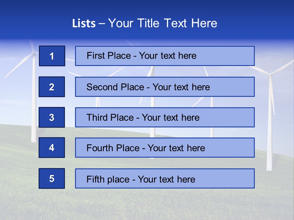 Generator Energy Warming PowerPoint Template