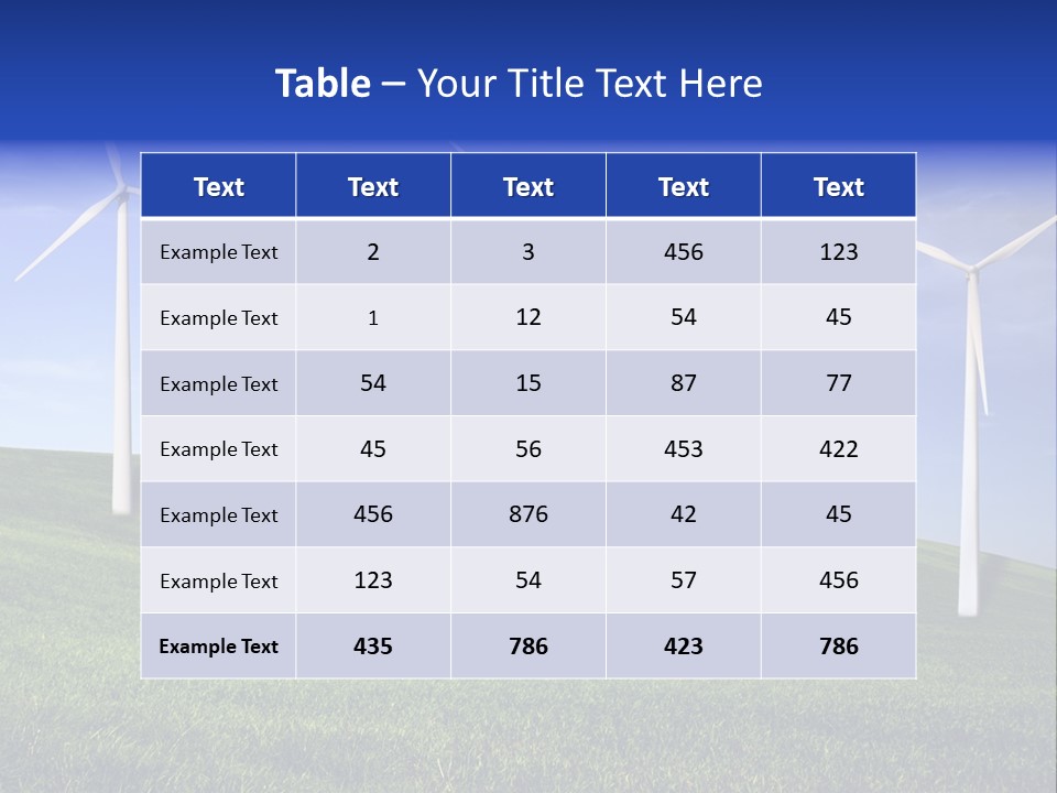 Generator Energy Warming PowerPoint Template