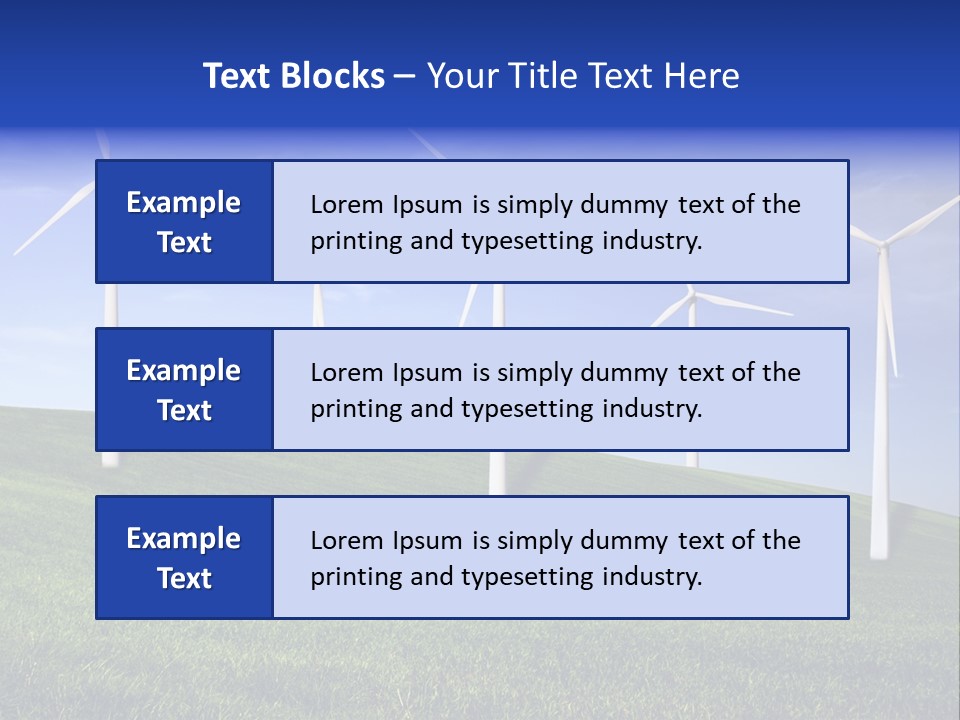 Generator Energy Warming PowerPoint Template
