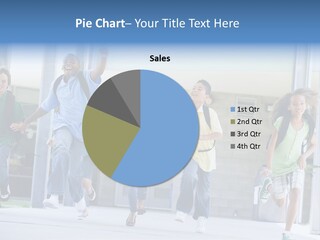 Happy Classmates Ethnicity PowerPoint Template