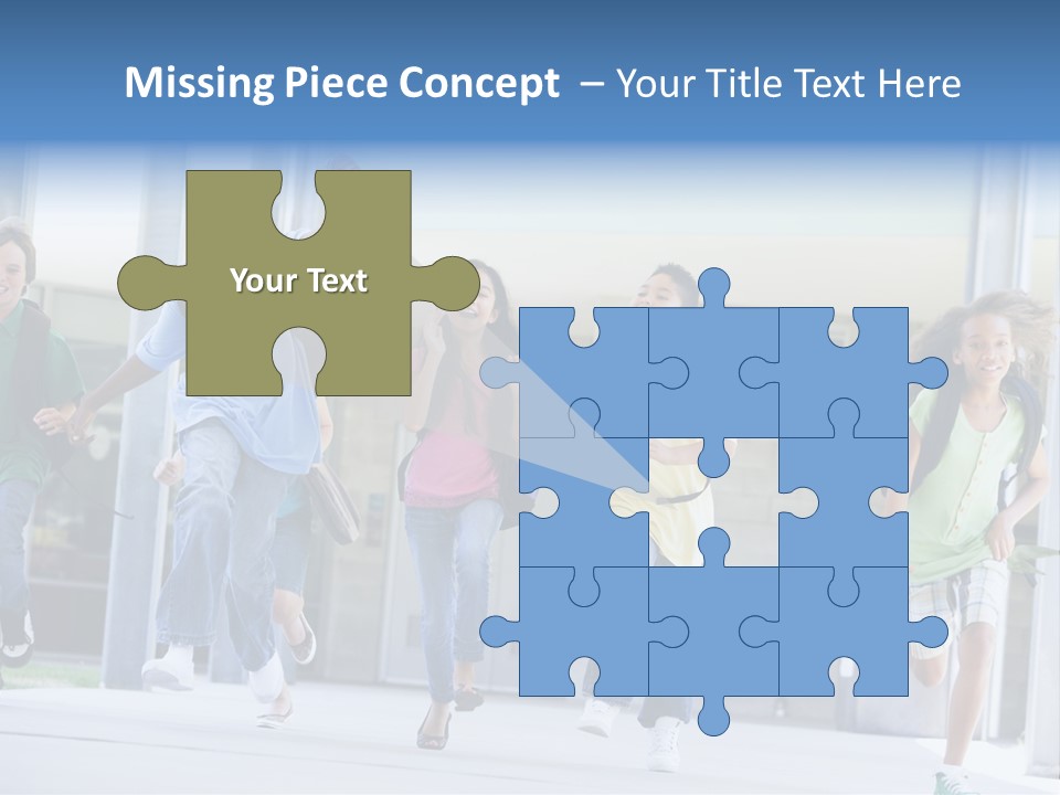 Happy Classmates Ethnicity PowerPoint Template