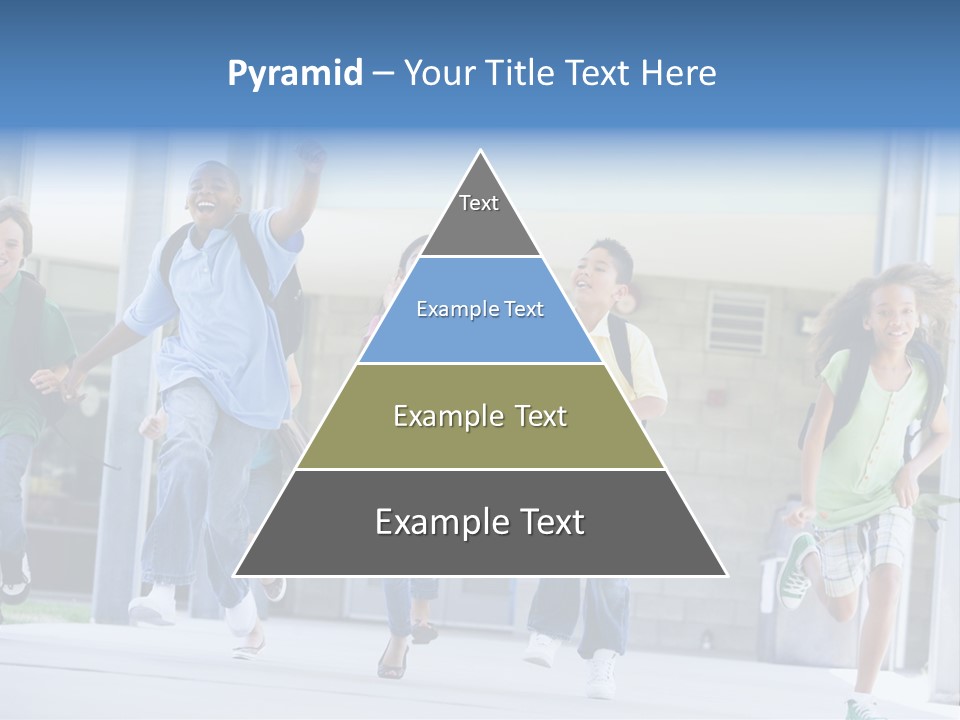 Happy Classmates Ethnicity PowerPoint Template