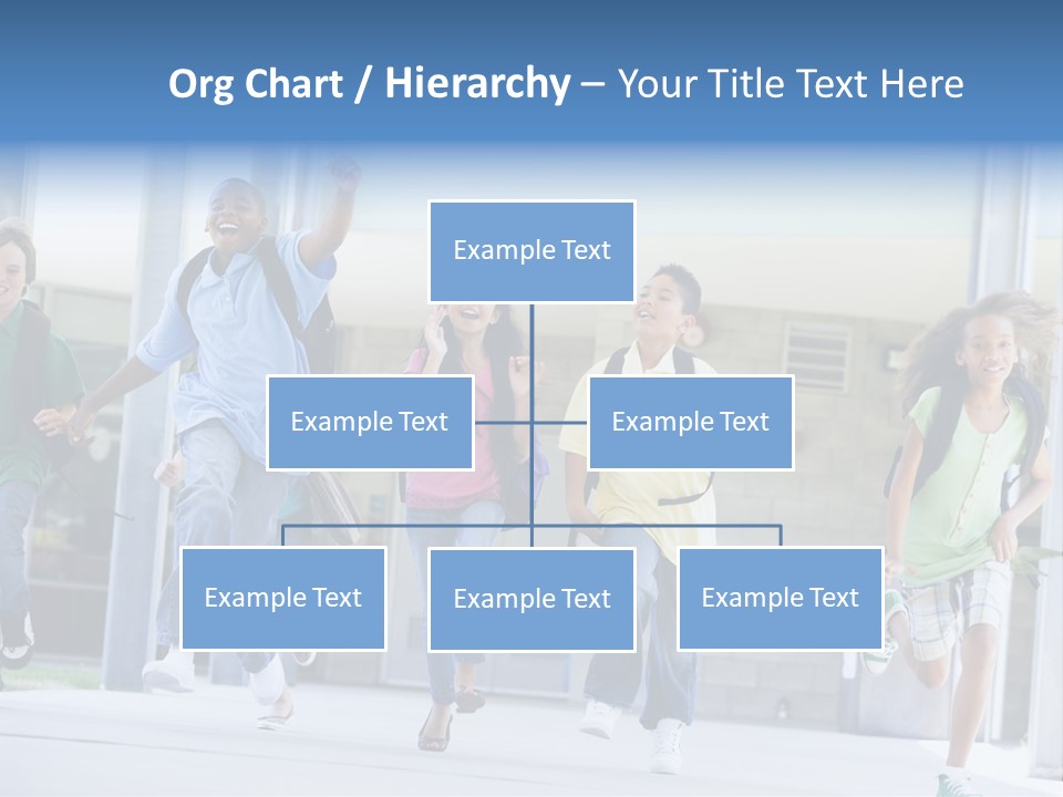 Happy Classmates Ethnicity PowerPoint Template