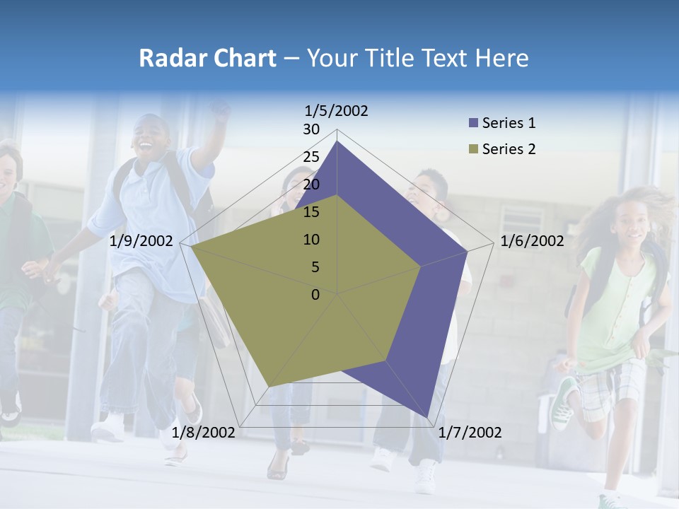 Happy Classmates Ethnicity PowerPoint Template