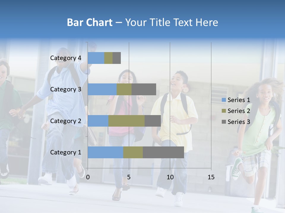 Happy Classmates Ethnicity PowerPoint Template