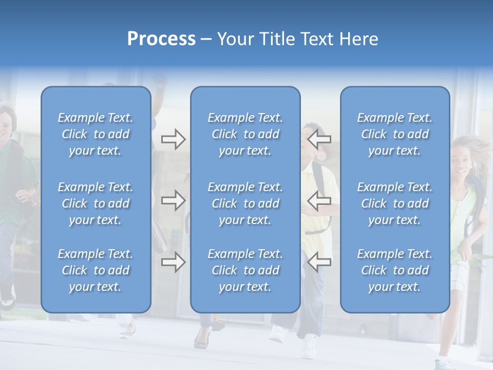 Happy Classmates Ethnicity PowerPoint Template