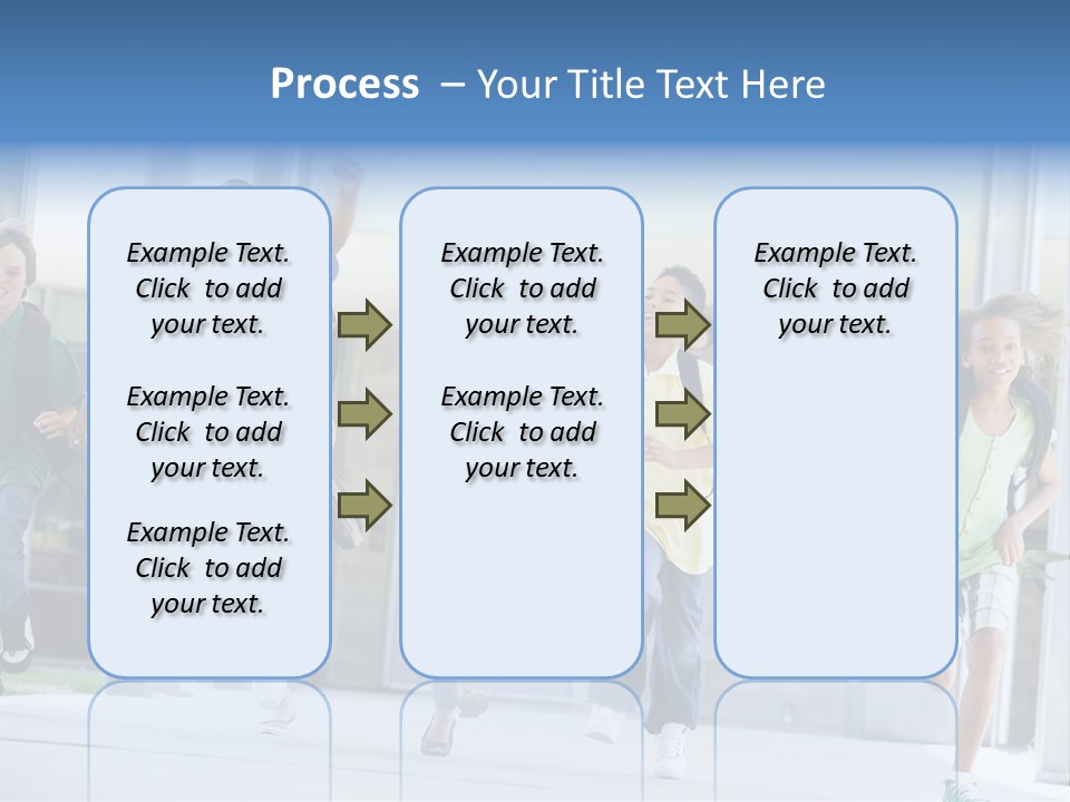 Happy Classmates Ethnicity PowerPoint Template