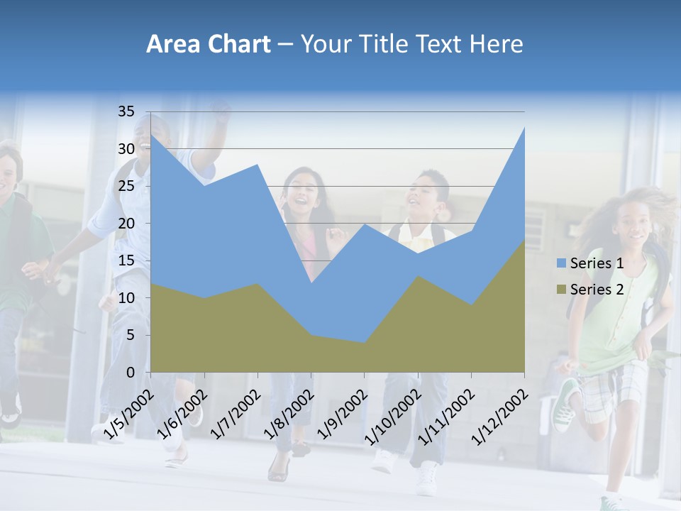 Happy Classmates Ethnicity PowerPoint Template