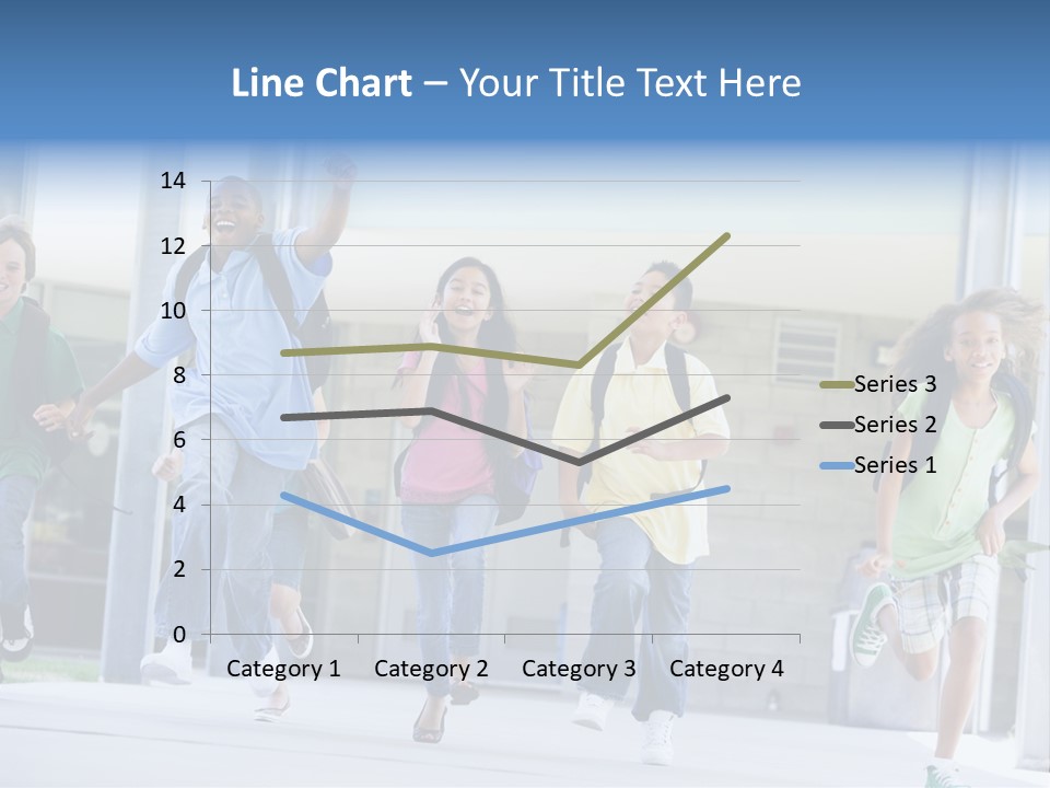 Happy Classmates Ethnicity PowerPoint Template