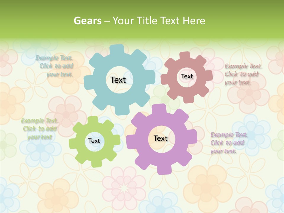 Barrel Earth Power PowerPoint Template
