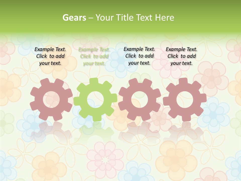 Barrel Earth Power PowerPoint Template