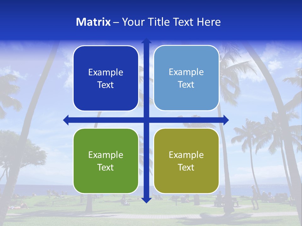 Sunny Sea Hot PowerPoint Template