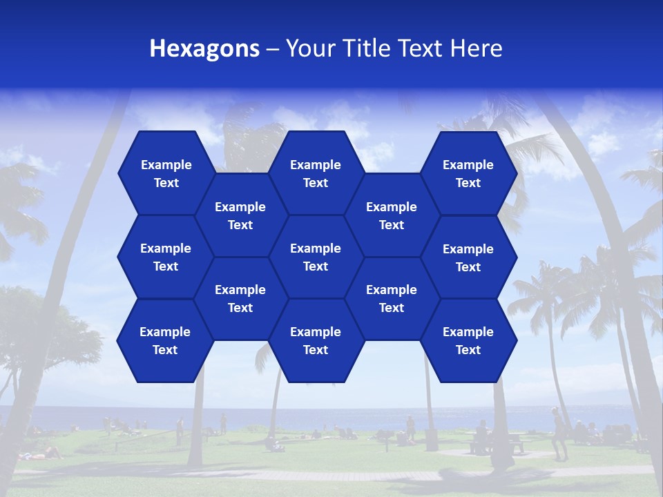 Sunny Sea Hot PowerPoint Template