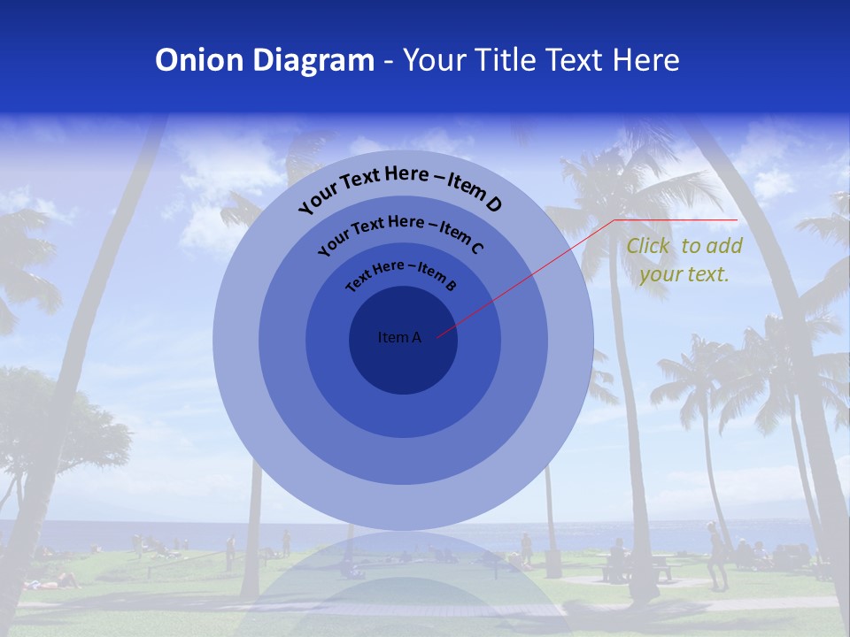 Sunny Sea Hot PowerPoint Template
