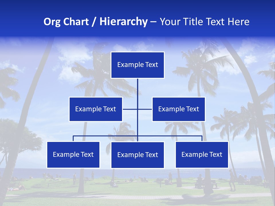 Sunny Sea Hot PowerPoint Template