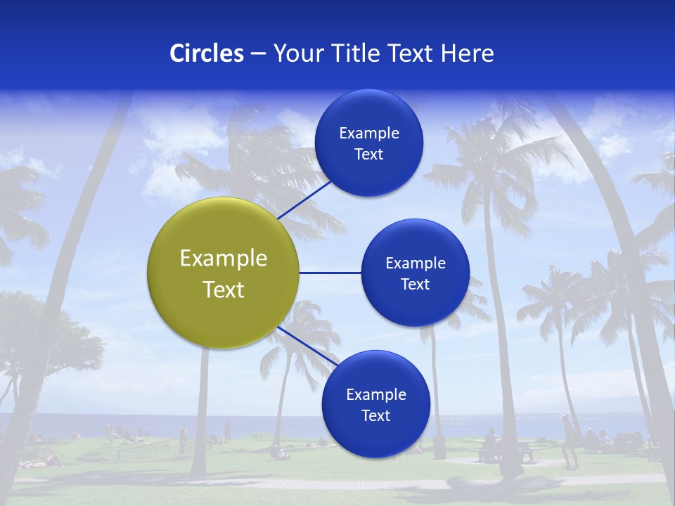 Sunny Sea Hot PowerPoint Template
