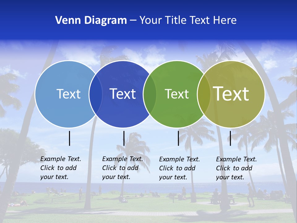 Sunny Sea Hot PowerPoint Template