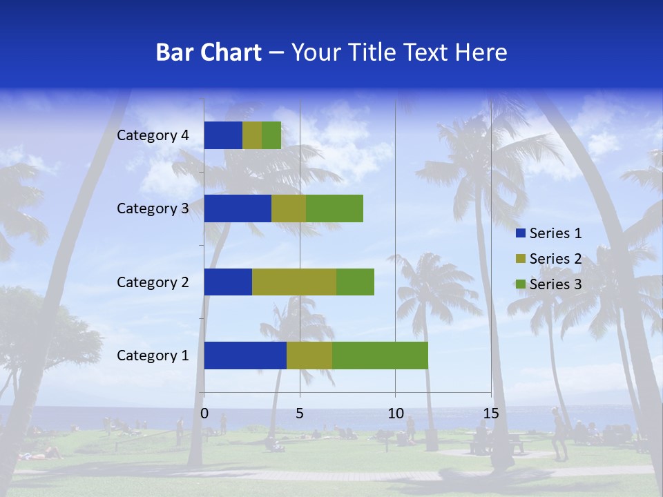 Sunny Sea Hot PowerPoint Template