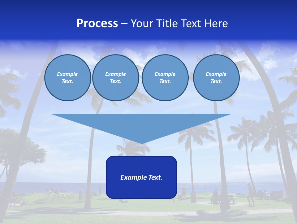 Sunny Sea Hot PowerPoint Template