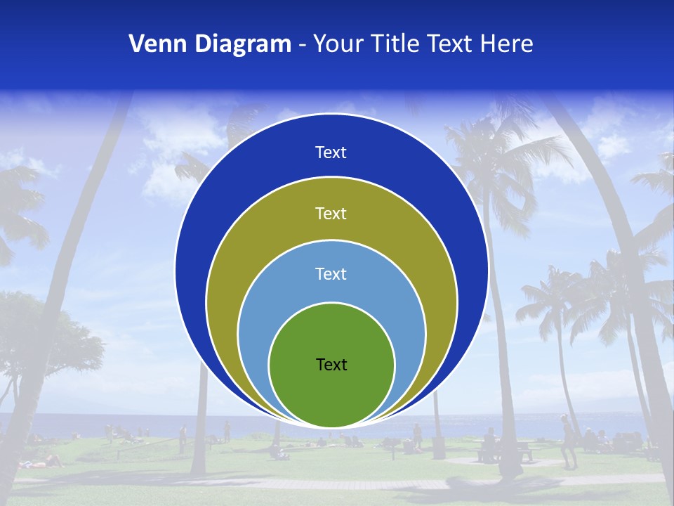 Sunny Sea Hot PowerPoint Template