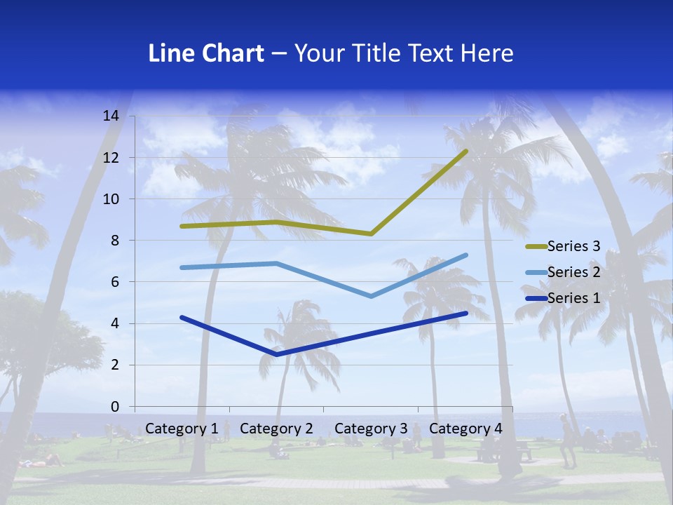 Sunny Sea Hot PowerPoint Template