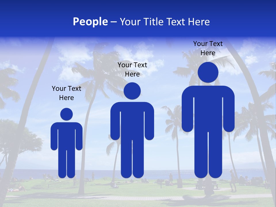 Sunny Sea Hot PowerPoint Template