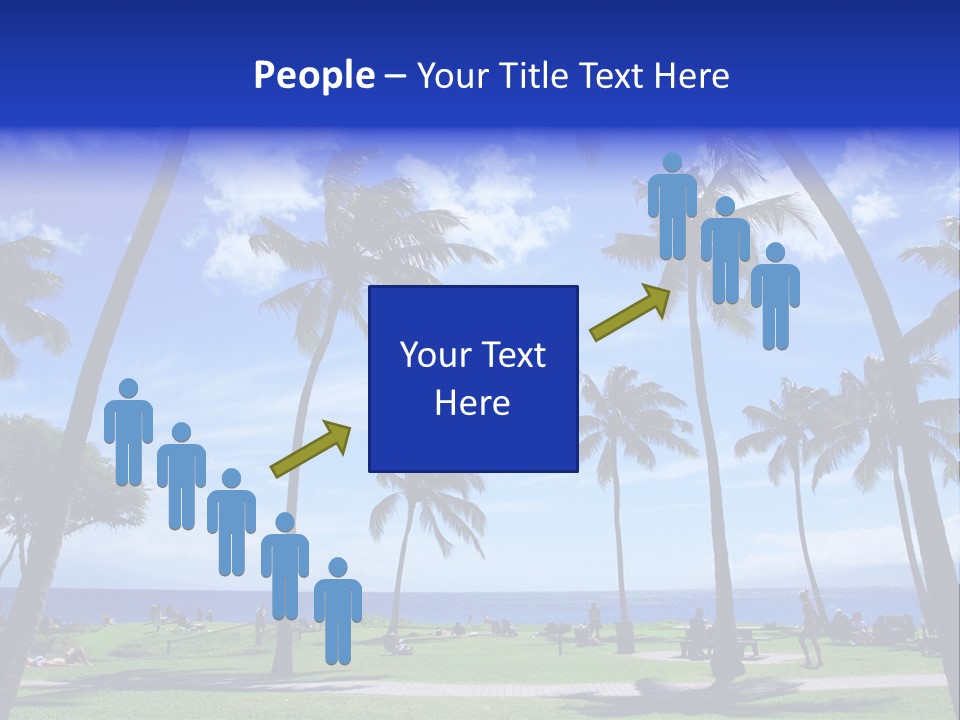 Sunny Sea Hot PowerPoint Template