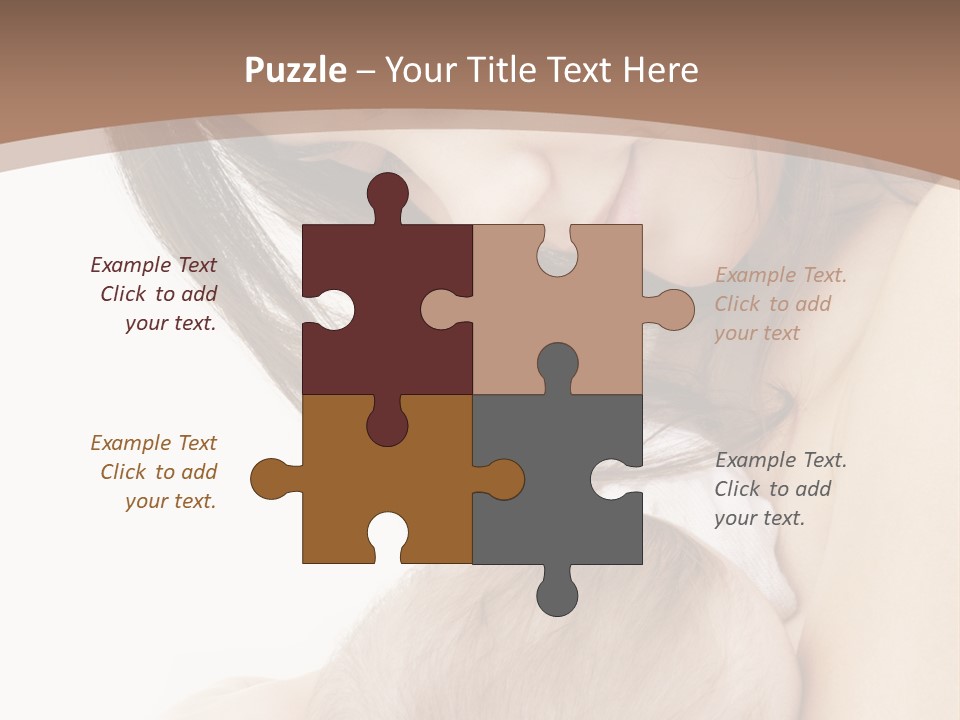 Newborn Fun Happiness PowerPoint Template