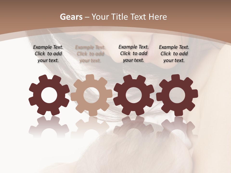 Newborn Fun Happiness PowerPoint Template