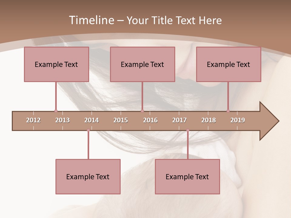 Newborn Fun Happiness PowerPoint Template