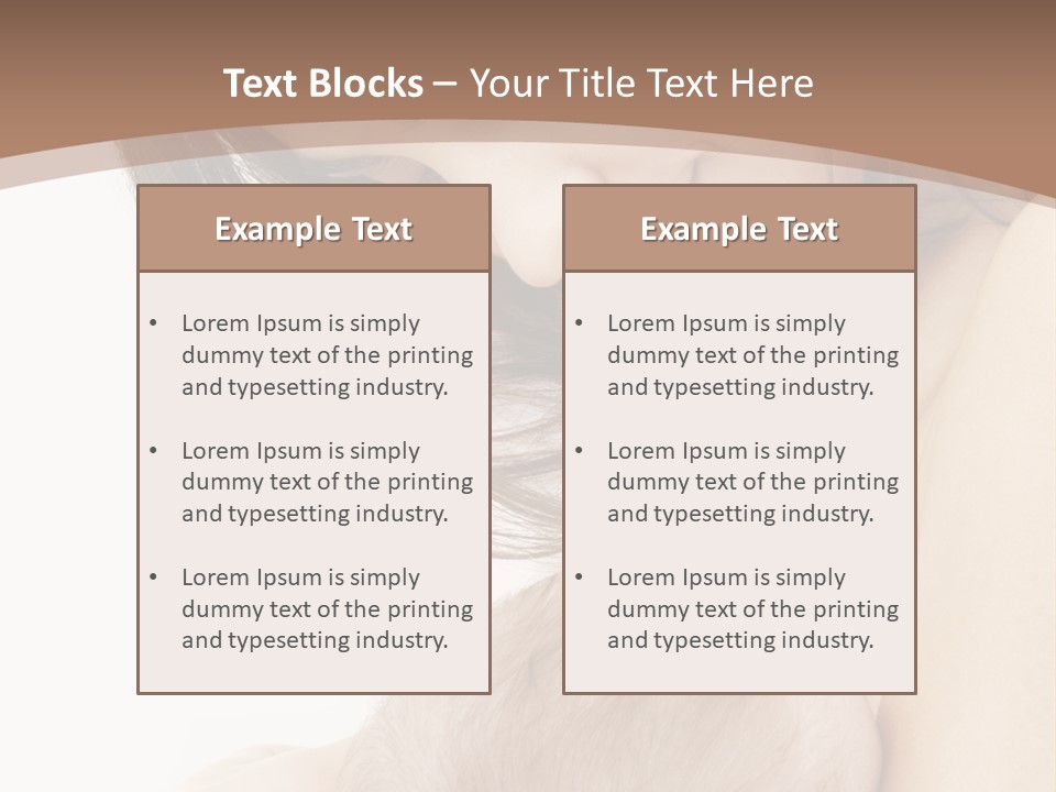 Newborn Fun Happiness PowerPoint Template