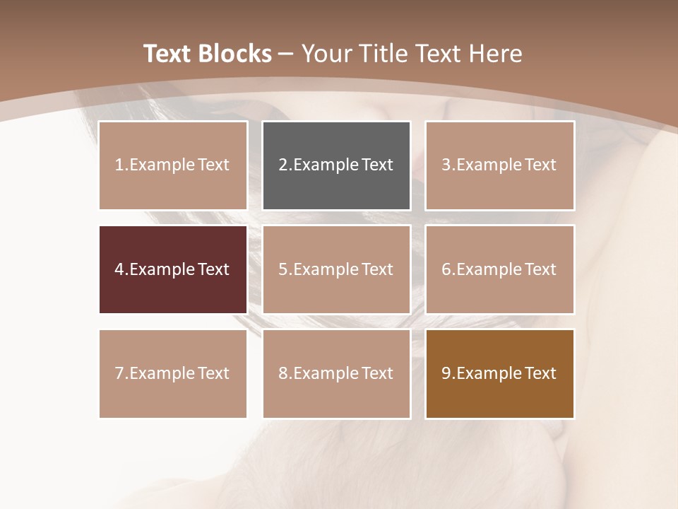 Newborn Fun Happiness PowerPoint Template