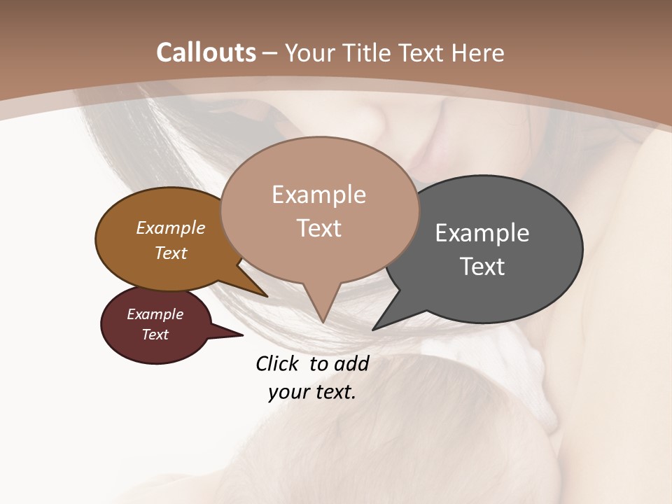 Newborn Fun Happiness PowerPoint Template