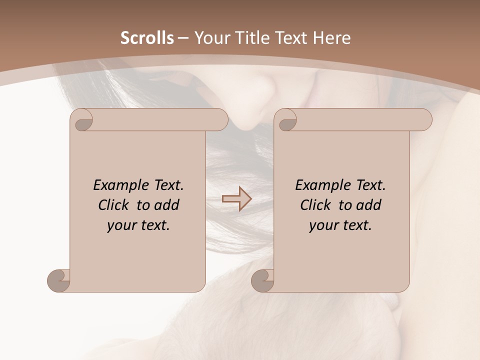Newborn Fun Happiness PowerPoint Template