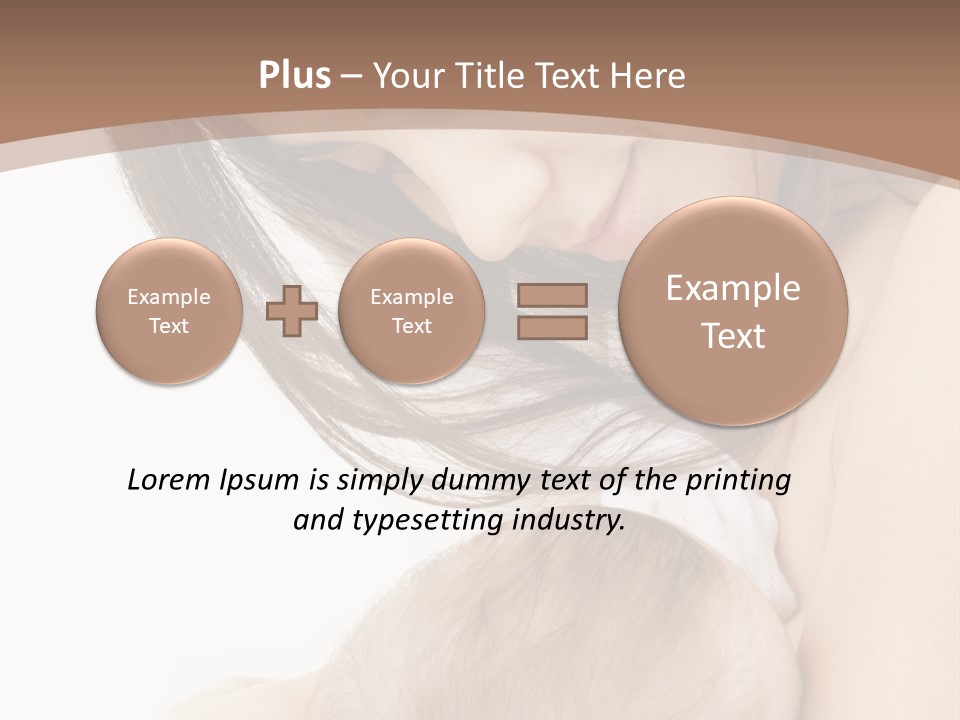 Newborn Fun Happiness PowerPoint Template