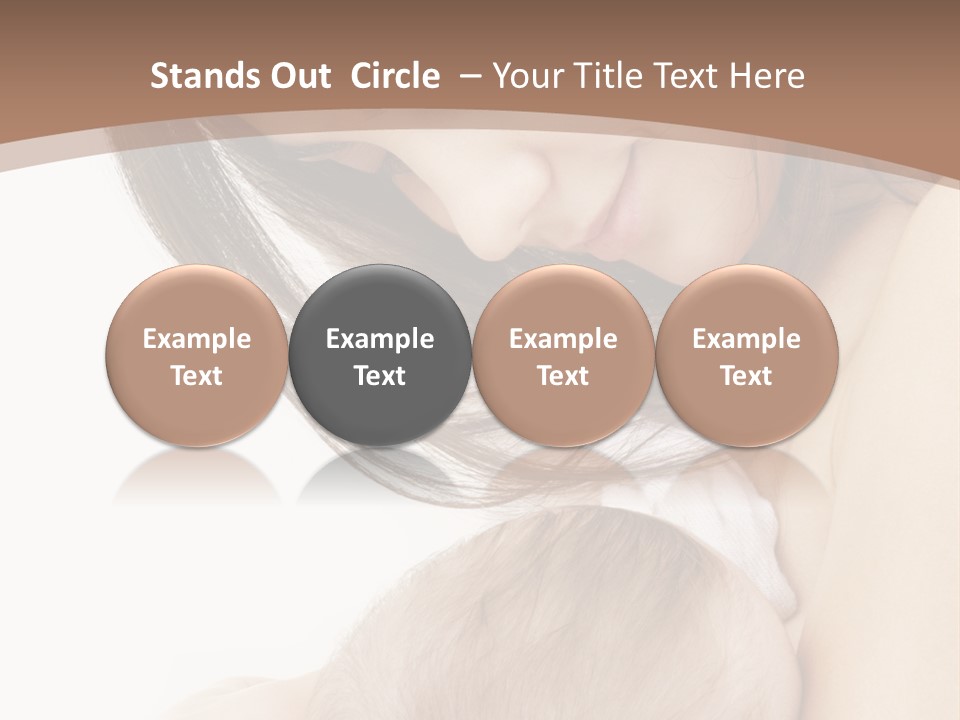 Newborn Fun Happiness PowerPoint Template