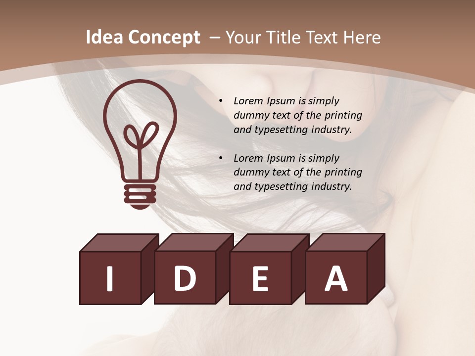 Newborn Fun Happiness PowerPoint Template