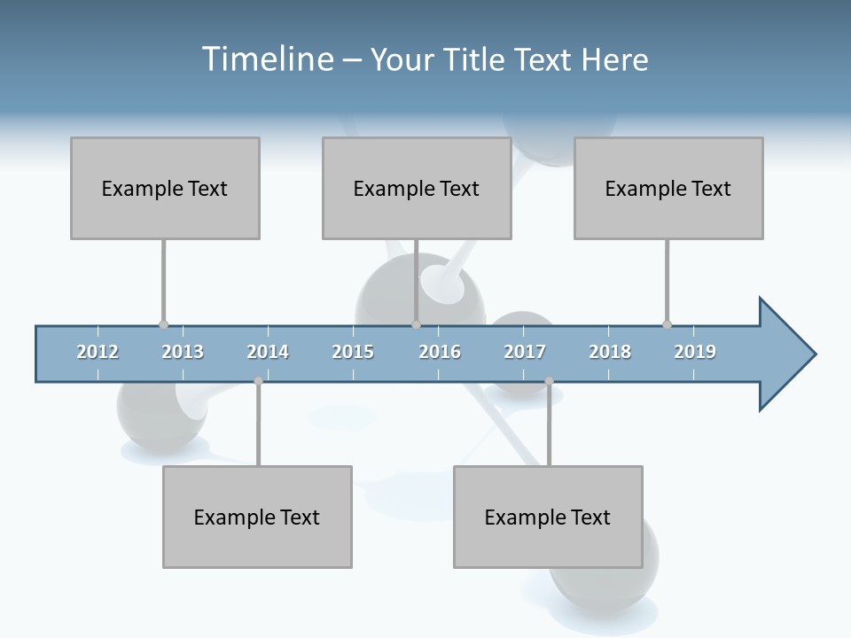 A Group Of Black Balls On A White Surface PowerPoint Template