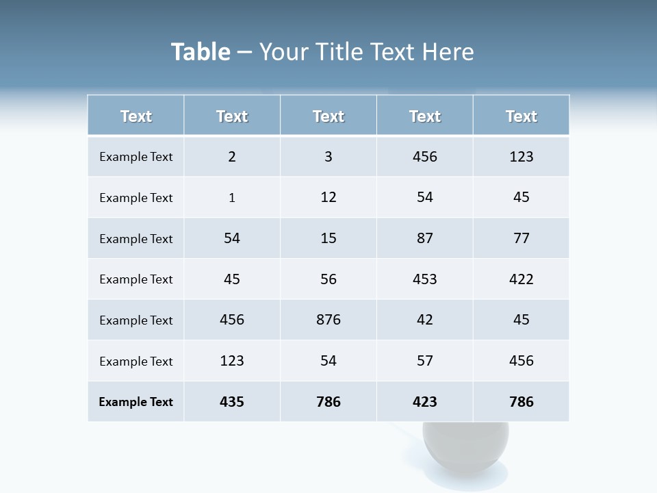 A Group Of Black Balls On A White Surface PowerPoint Template