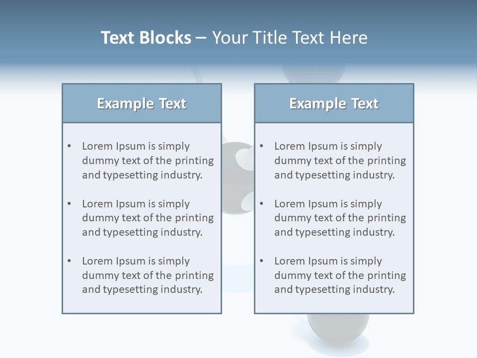 A Group Of Black Balls On A White Surface PowerPoint Template