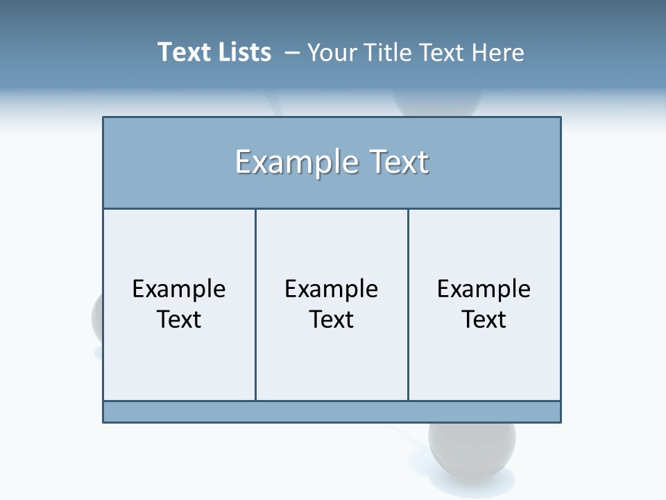 A Group Of Black Balls On A White Surface PowerPoint Template