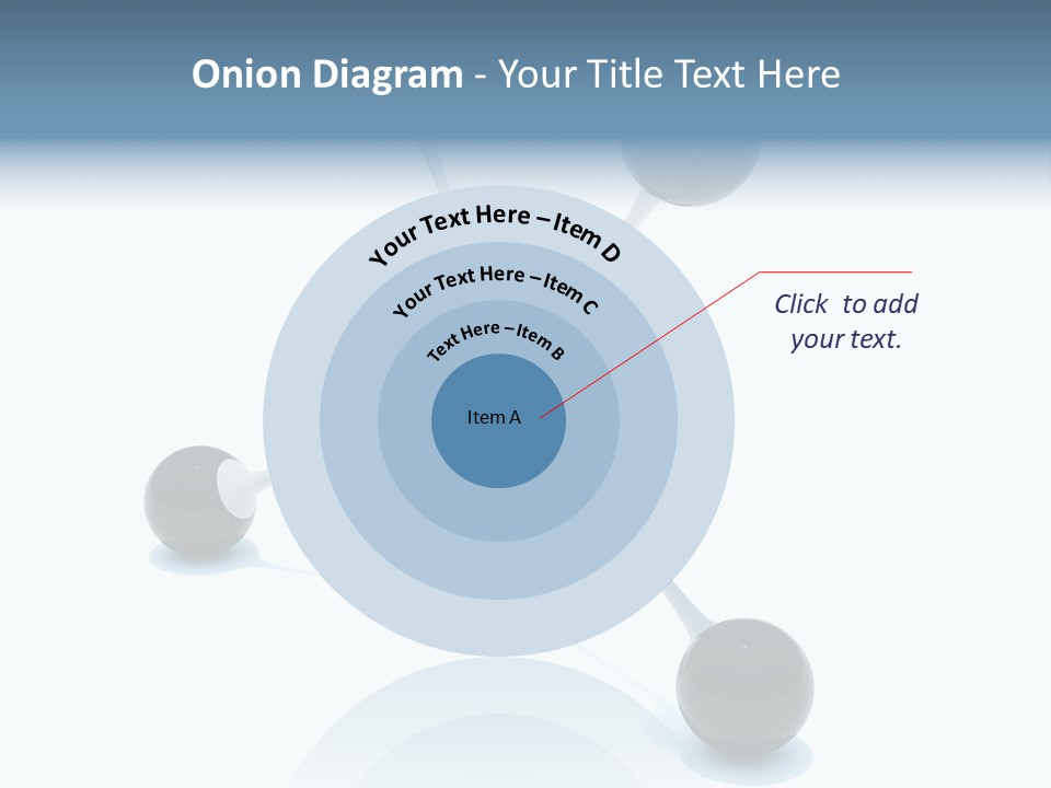 A Group Of Black Balls On A White Surface PowerPoint Template
