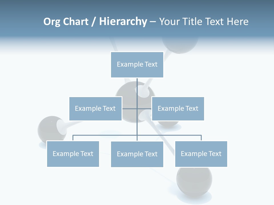 A Group Of Black Balls On A White Surface PowerPoint Template