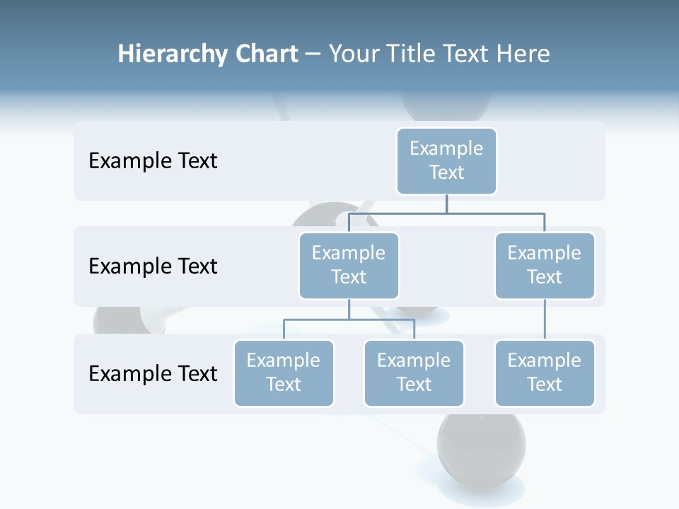 A Group Of Black Balls On A White Surface PowerPoint Template